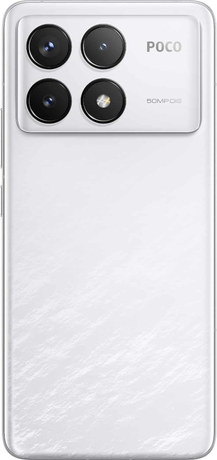 Xiaomi POCO F6 Pro 5G Mobile, White (12GB Ram+512 GB) | Snapdragon 8 Gen 2| 6.67" AMOLED 120Hz display | Triple Camera with OIS 50+8+2MP, 16MP Front camera