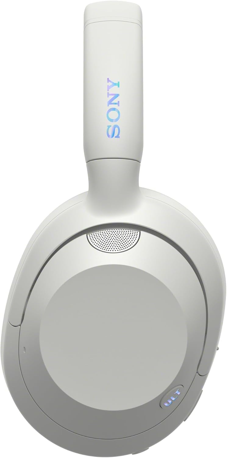 Sony ULT WEAR Wireless Noise Cancelling Headphones, Ultimate Deep Bass, 30 hours battery life, Clearer hands-free calling, Multipoint Connection, WH-ULT900N, White, UAE Version - 1-Year warranty