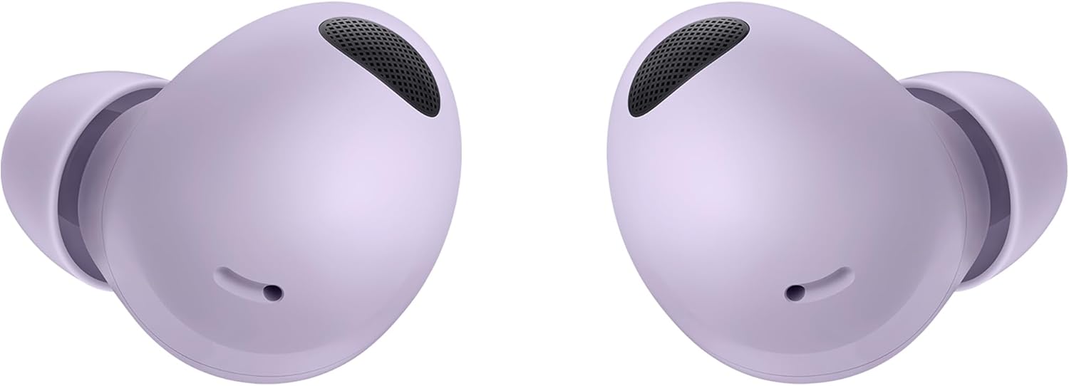 Samsung Galaxy Buds2 Pro Bluetooth Earbuds, True Wireless, Noise Cancelling, Charging Case, Quality Sound, Water Resistant, Bora Purple (UAE Version)