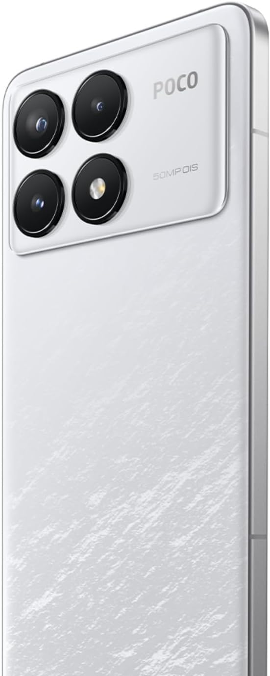 Xiaomi POCO F6 Pro 5G Mobile, White (12GB Ram+512 GB) | Snapdragon 8 Gen 2| 6.67" AMOLED 120Hz display | Triple Camera with OIS 50+8+2MP, 16MP Front camera