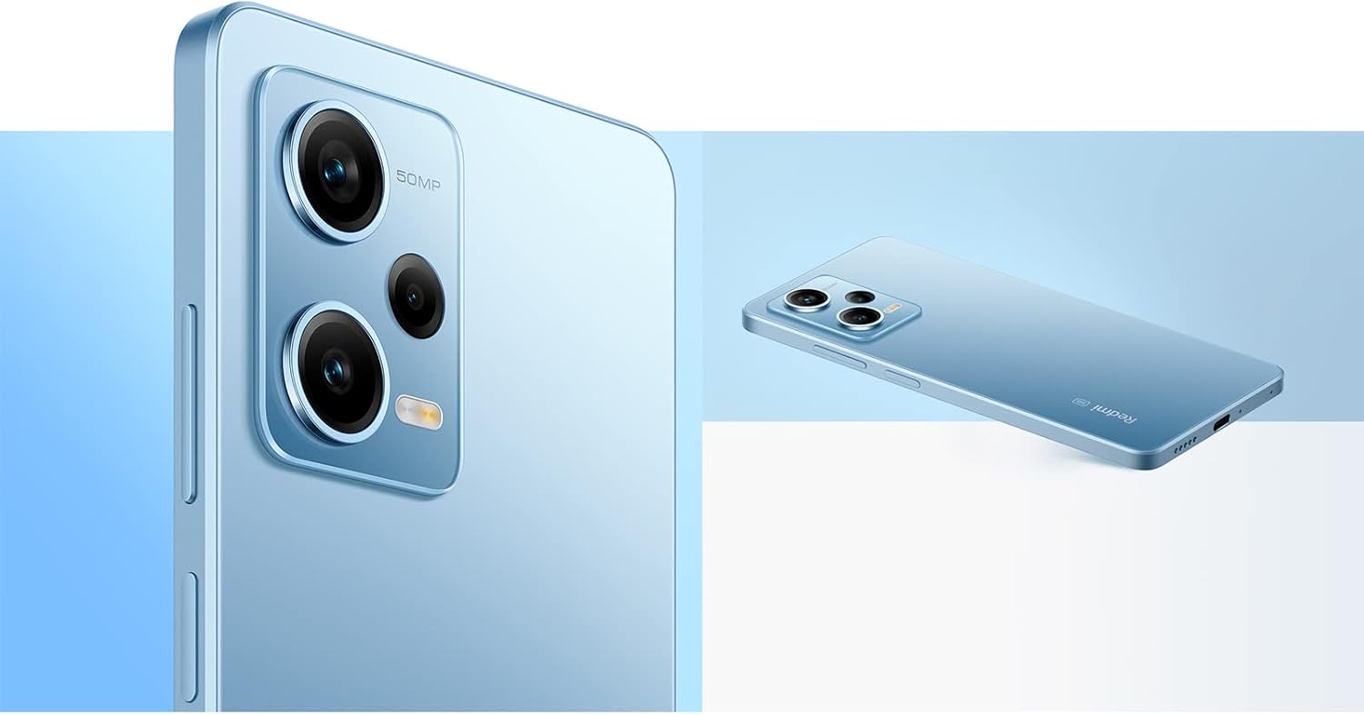 Xiaomi Redmi Note 12 Pro 12GB RAM 256GB ROM Frosted Blue,Dual Sim 50MP Camera MediaTek Dimensity 1080 120Hz Pro AMOLED Display 67W Turbo Charge