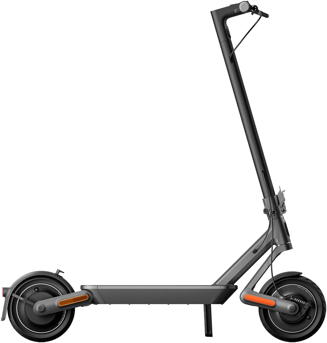 Xiaomi Electric Scooter 4 Ultra Black with Dual Suspension System up 25 Km/H Maximum Speed | 70km Super long range battery life | Xiaomi DuraGel 10 Inch Tire 2023 Model, 1260X1200mm