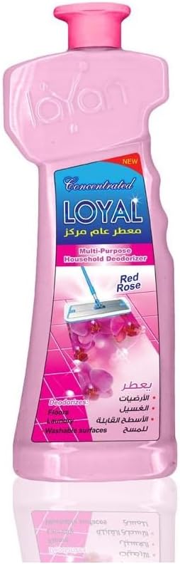 Loyal Multi-Purpose Household Deodorizer Concentrated Gel, Red Rose, 700ml