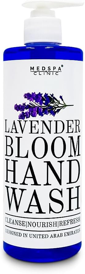 MEDSPACLINIC Lavender Bloom Hand Wash, Cleansing and Nourishing Formula, 500ml