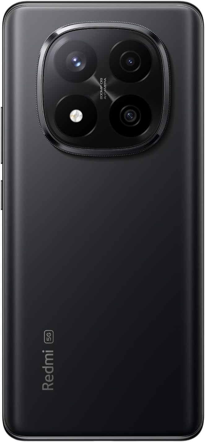 Xiaomi Redmi Note 14 Pro+ 5G Mobile (Midnight Black 12GB RAM, 512GB Storage) | 200MP pro-grade AI camera system |Curved 6.67" 120Hz AMOLED display | 5110 mAh (typ) battery