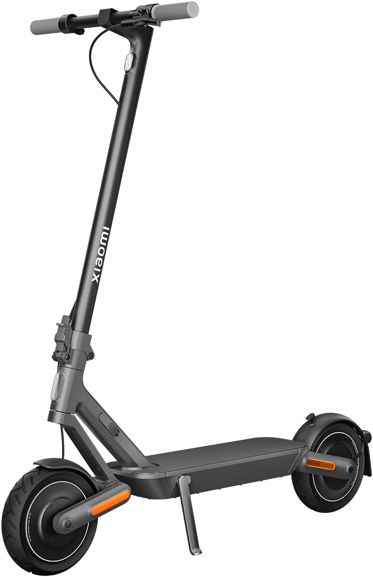 Xiaomi Electric Scooter 4 Ultra Black with Dual Suspension System up 25 Km/H Maximum Speed | 70km Super long range battery life | Xiaomi DuraGel 10 Inch Tire 2023 Model, 1260X1200mm