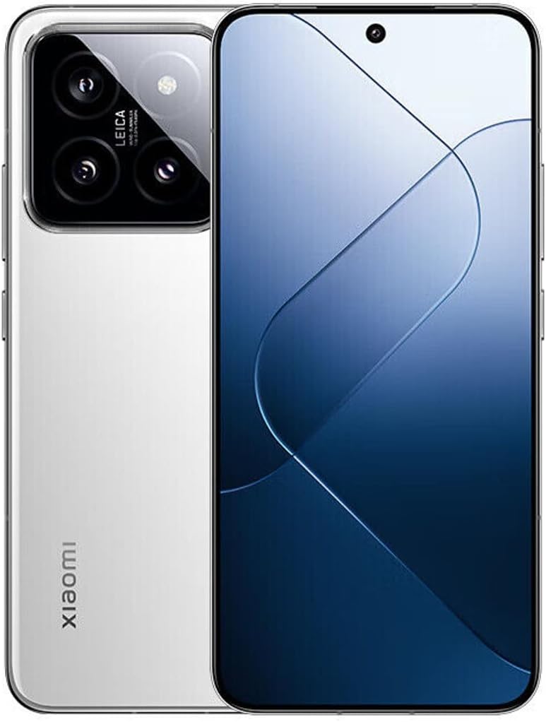 Xiaomi 14 5G Mobile,White (12Gb Ram+512 Gb) | Snapdragon 8 Gen 3| 6.36" Amoled 120Hz display | Leica Triple Lens Camera 50+50+50MP, 32MP Front camera