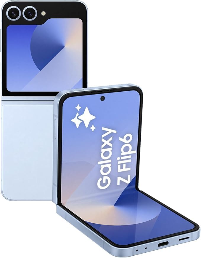 SAMSUNG Galaxy Z Flip 6 Dual SIM Blue 12GB RAM 512GB 5G - Middle East Version