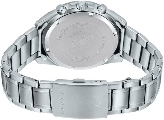 Edifice Men's Watch - EFV-610D-5CVUDF Brown Dial, Silver Band