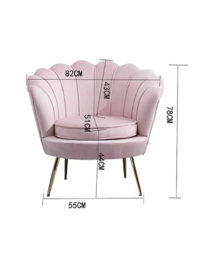 Flower Shaped Long Leg Chairs (Pink)