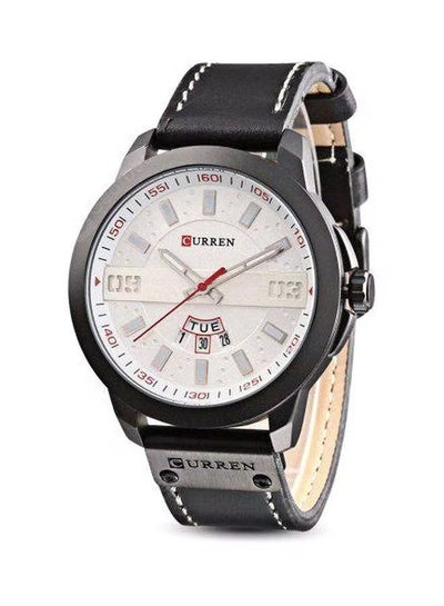 Men's 8286 Water Resistant Analog Watch - 47 mm - Black