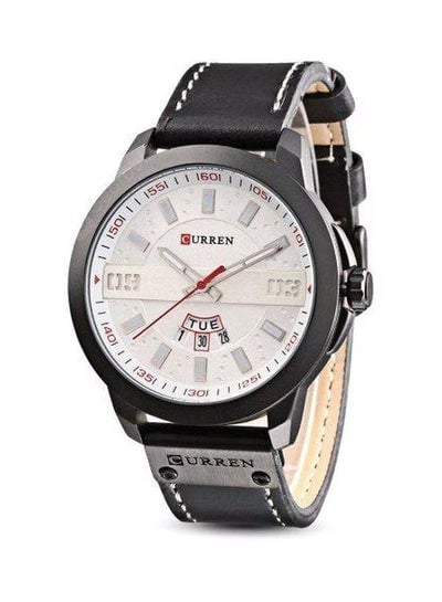 Men's 8286 Water Resistant Analog Watch - 47 mm - Black