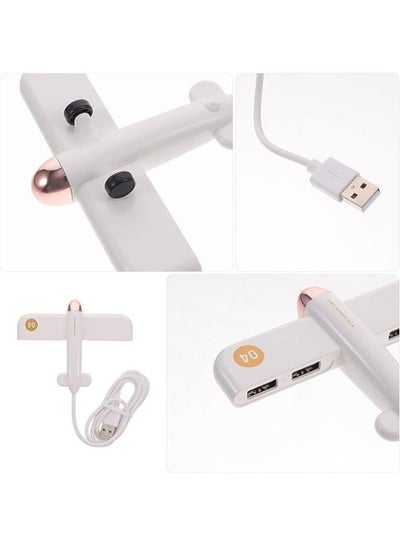 USB Hub طائرة تمديد خط محول شاحن لملحقات الكمبيوتر المكتبي