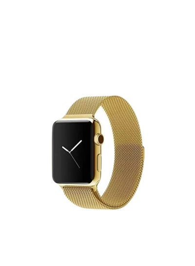 Milanese Stainless Steel Watch Strap - Gold II Compatible With iWatch 38mm/40mm/41mm