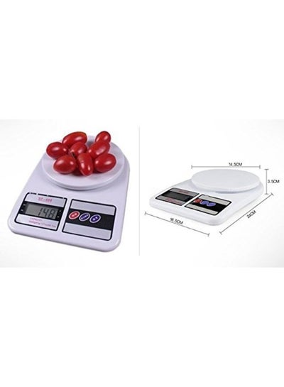 Electronic Digital Kitchen Scale with Multifunction Tare Option