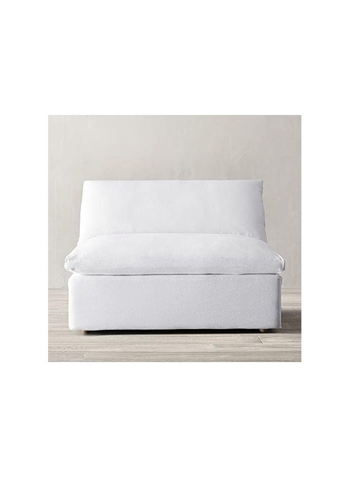Fabric Sofa White Sofa Set Furniture Modern Chaise Modular Cloud Sofa