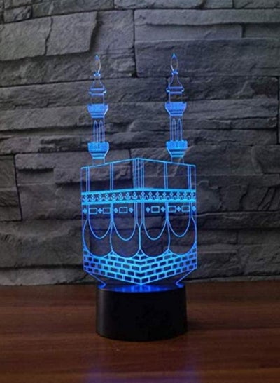 Multicolour Night Light Creative Castle Table Lamp 3D Architectural Building Night Decoration Acrylic Lights Colorful Gradient Environment Sleep Lighting Children's Gifts Bedside Lamp Best Gift