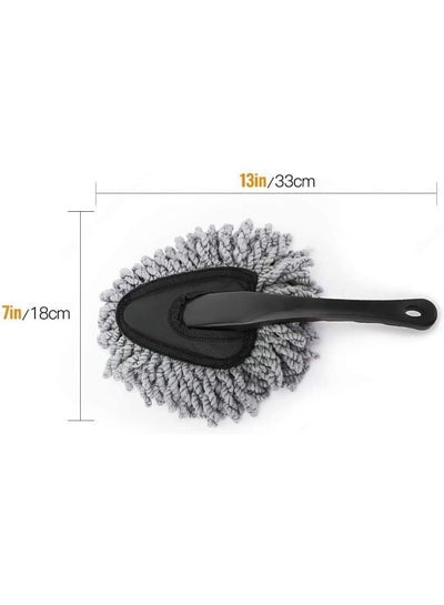 2 Pieces Super Soft Microfiber Car Dash Duster Detail Brush