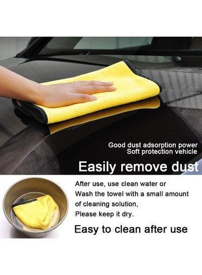 3 Pieces Professional Premium Microfiber Towel for Car