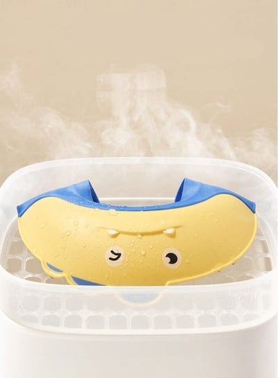 Baby Shower Cap Adjustable Baby Bath Visor Infant Bathing Protection Cap Safe Shampoo Shower Hat