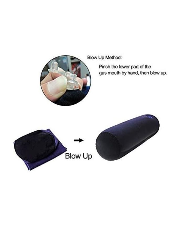 Cylindrical Body Soft Comfortable Inflatable Pillow