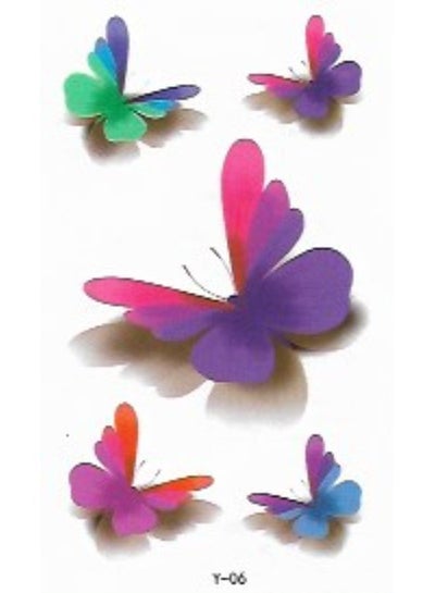 Butterfly Temporary Tattoo Sticker for Body Art