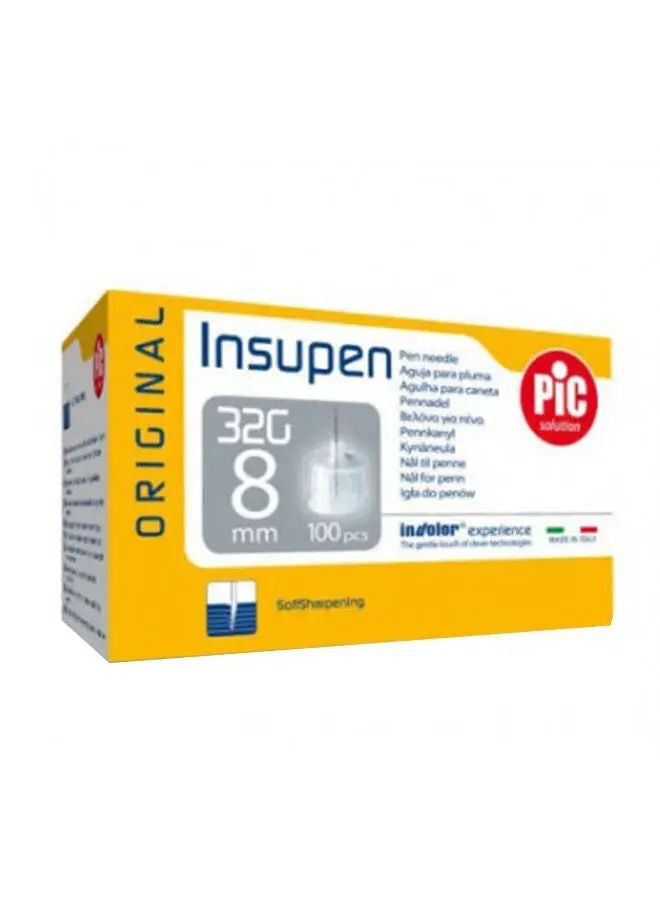 Pic Insupen 32G*8Mm 100S Needl