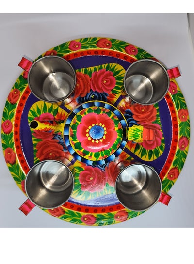 Hand Made Hand Painted Truck Art  Tea Cup Set Made in Pakistan Traditional Truck Art Painting Work Handi Craft