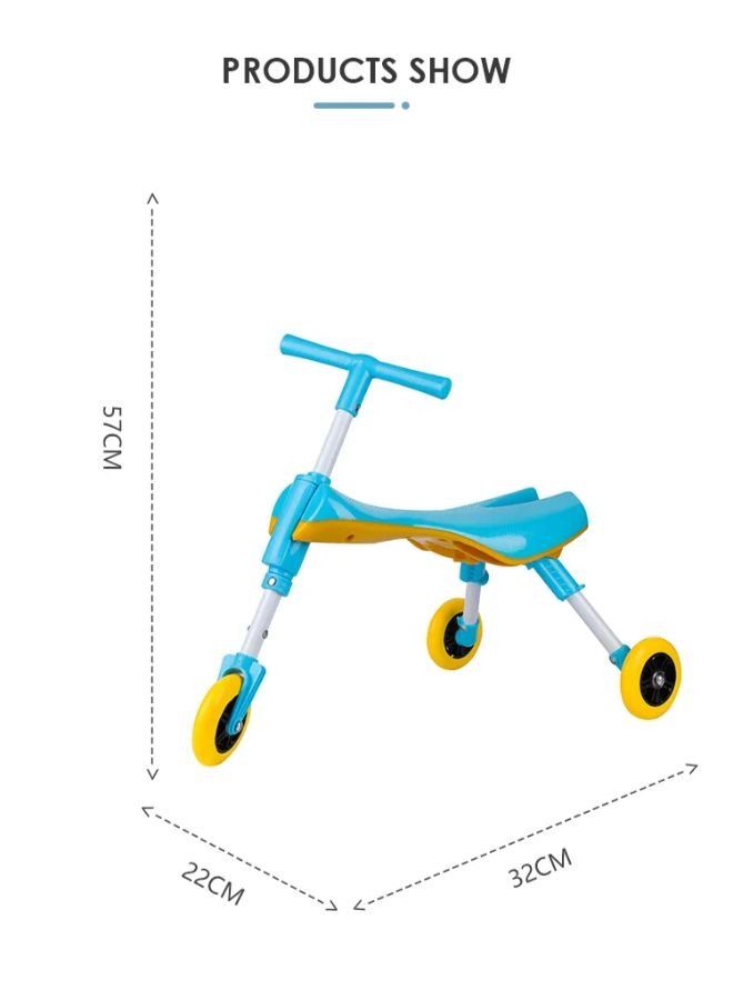 Folding Baby Trike Ride On Playing Mantis Scooter