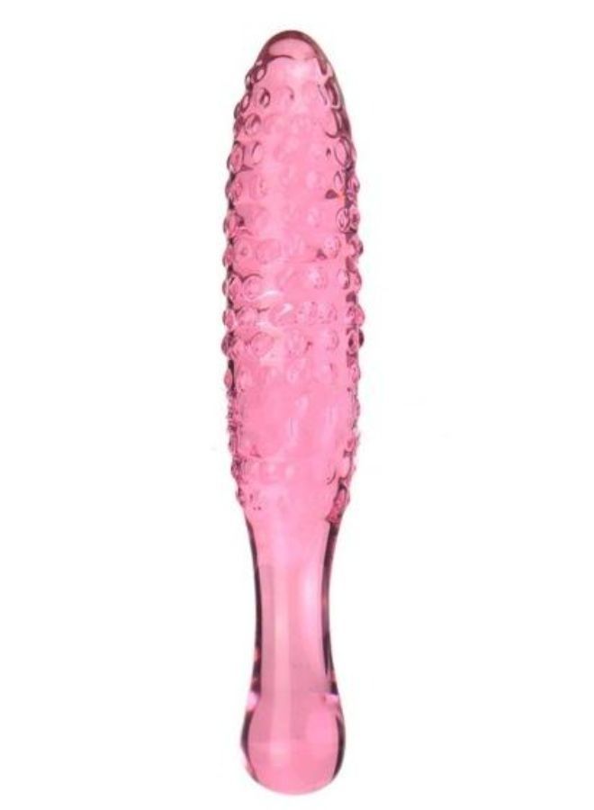 Pink Glass Stone Massager for Body