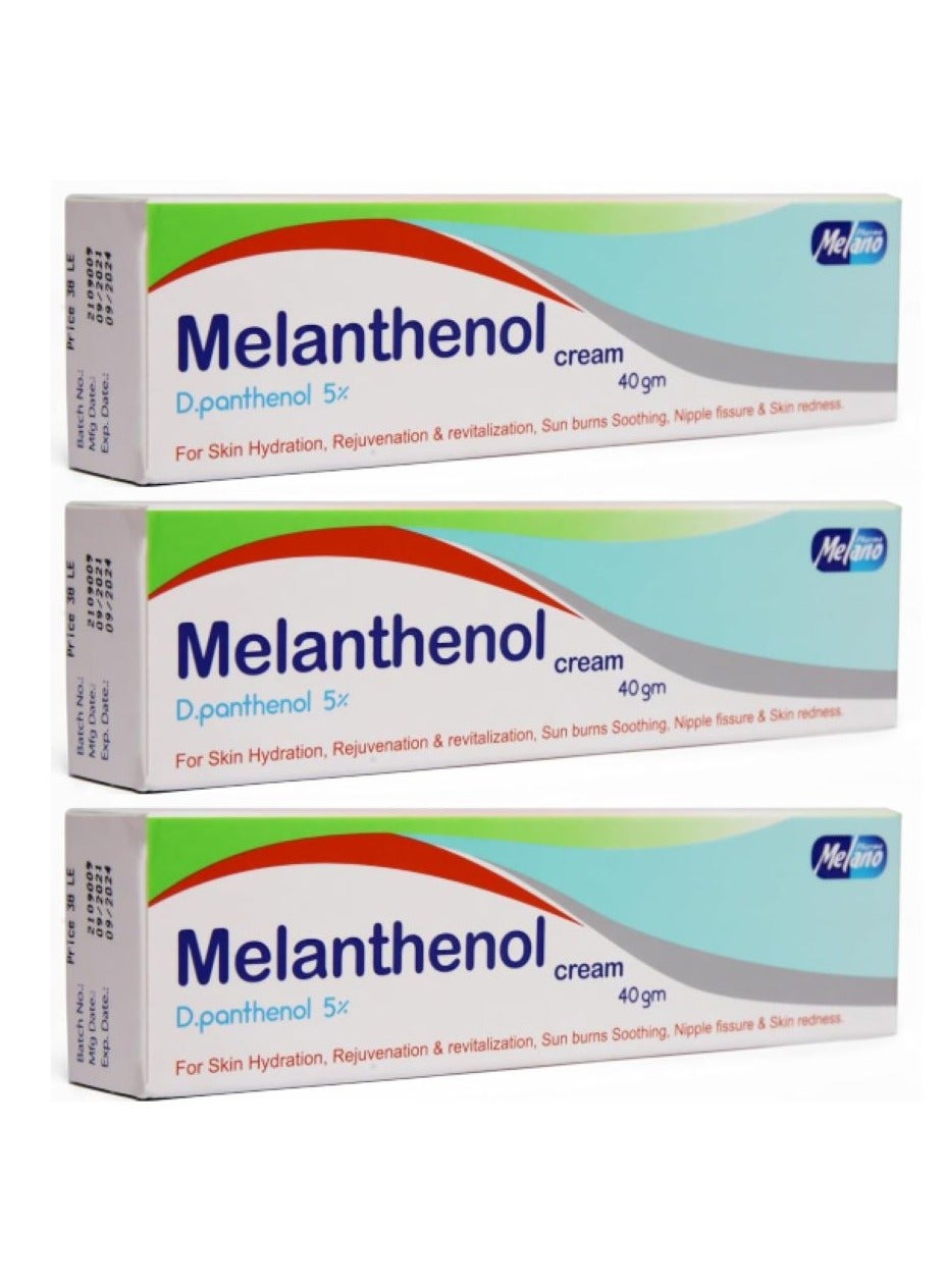 MELANO D-Panthenol 5% Melanthenol Cream 40G 3PCS