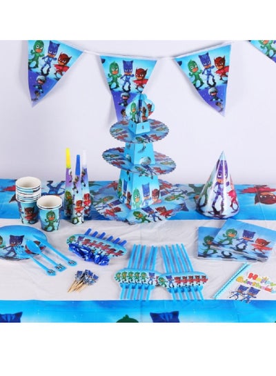 Brain Giggles PJ Masks Theme Disposable Tableware
