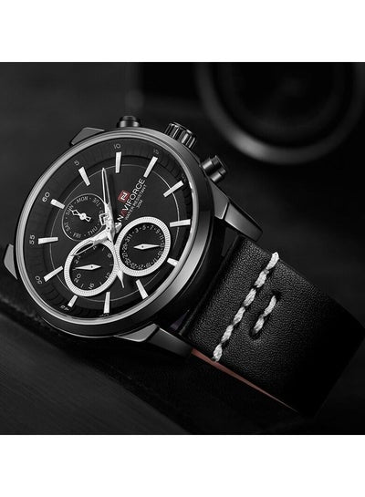 NAVIFORCE NF9148 Leather Analog Wrist Watch