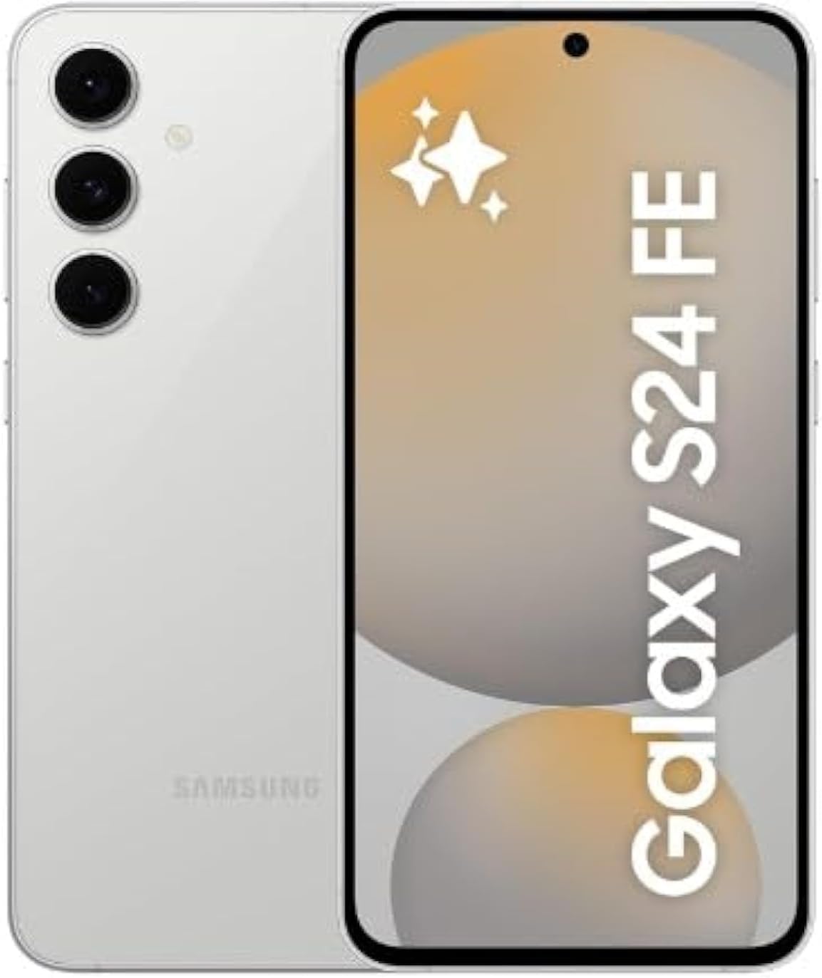 SAMSUNG Galaxy S24 FE ثنائي الشريحة رمادي 8 جيجابايت رام 256 جيجابايت 5G - الإصدار الدولي