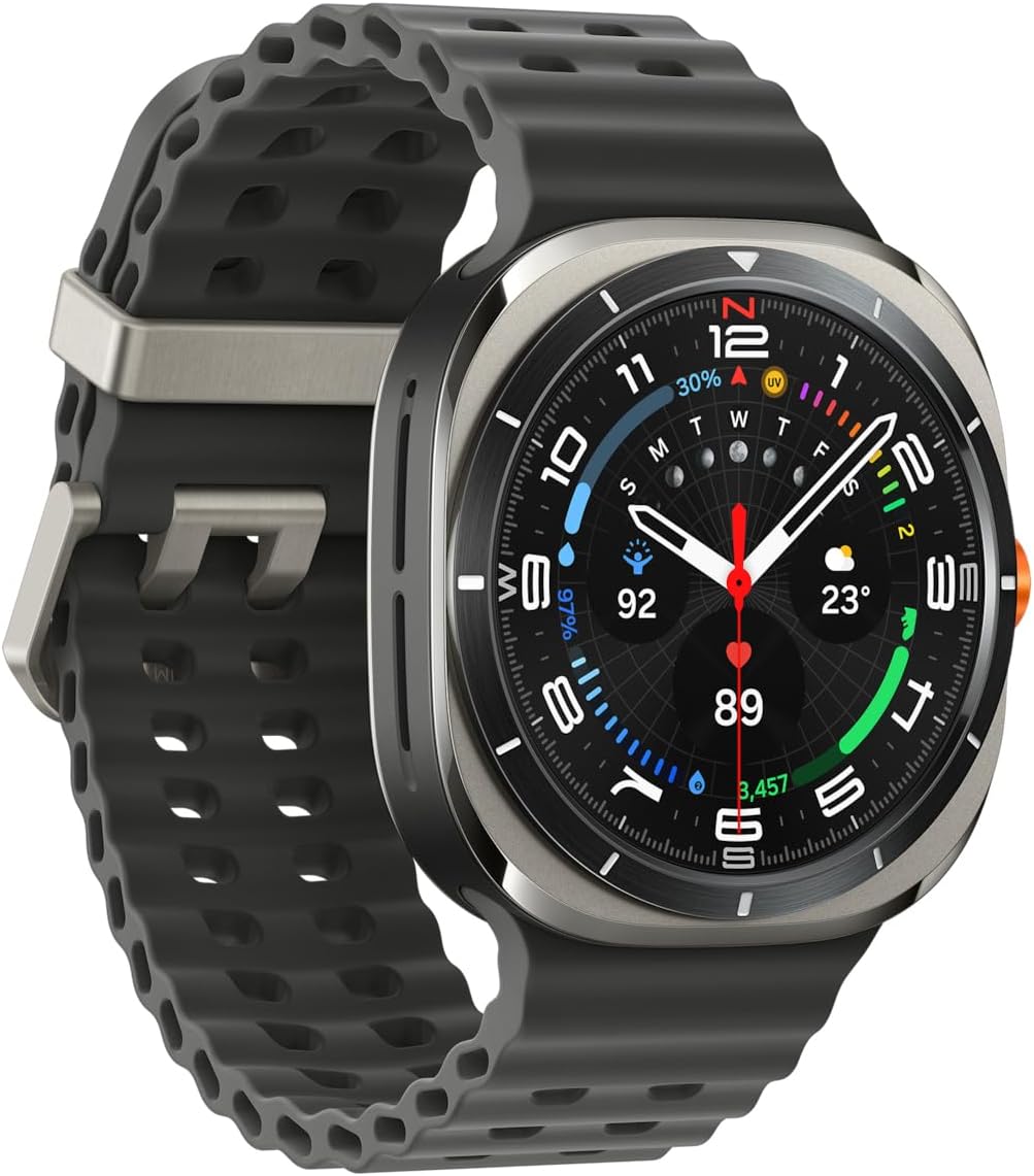 Samsung Galaxy Watch Ultra 3,81 cm (1.5") AMOLED 47 mm Numérique 480 x 480 pixels Écran tactile 4G Argent Wifi GPS