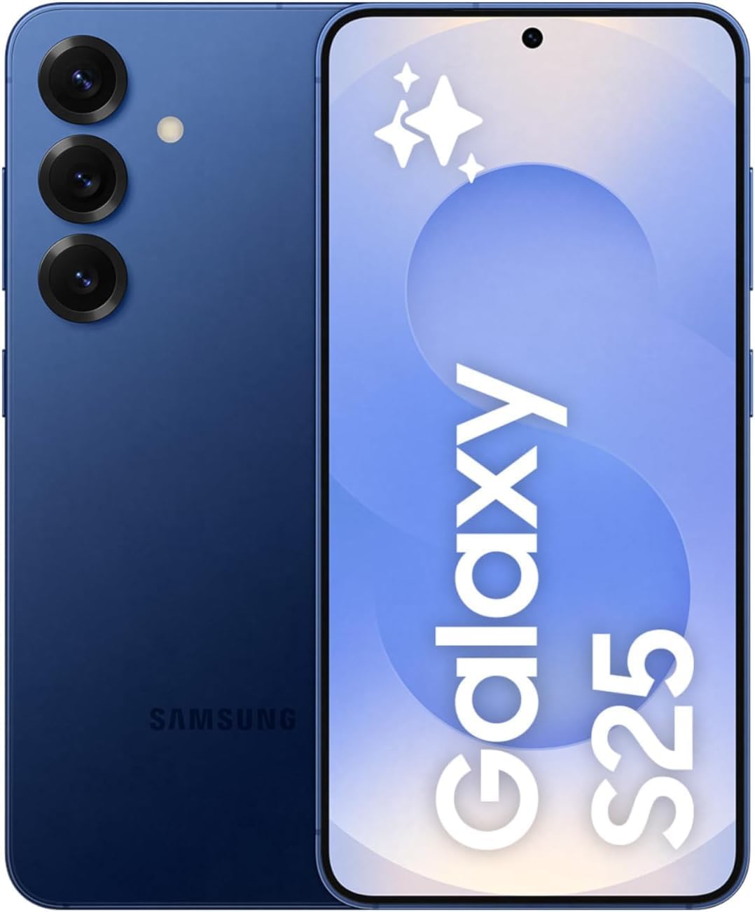 Samsung Galaxy S25 AI Phone, 256GB Storage, 12GB RAM, Navy, Android Smartphone (International Version), 1 year seller warranty