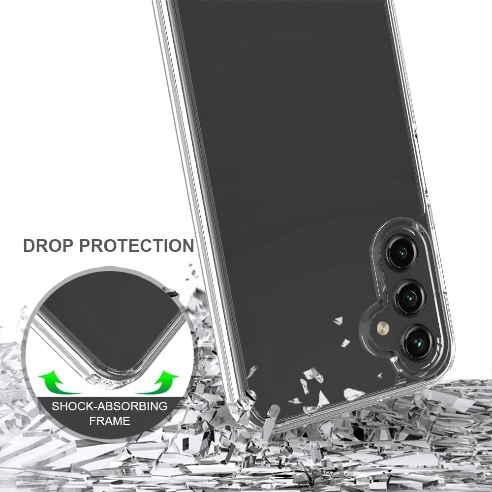 PROTECT  Samsung A35 Lucid Phone Case, Anti Scratch, Bundle, Screen Protector included, Protective, Clear, LSAMA35