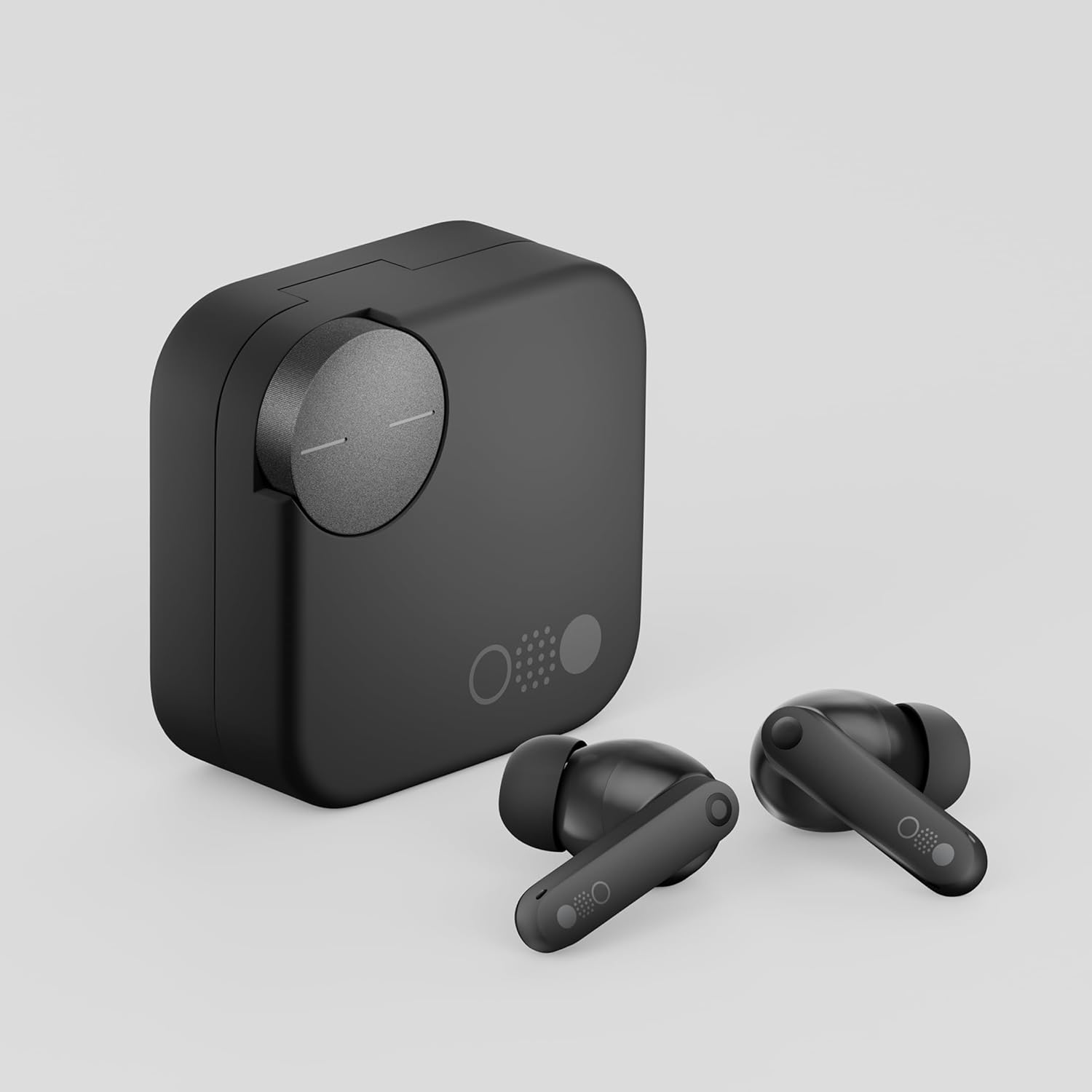 CMF by Nothing Buds Pro 2 Bluetooth Earbuds, ChatGPT Integrated, TWS with Clear Voice Technology 2.0, 50 dB Smart ANC, Up to 11 hrs Battery, Spatial Audio Effect, IP55, Dark Grey, Middle East Version
