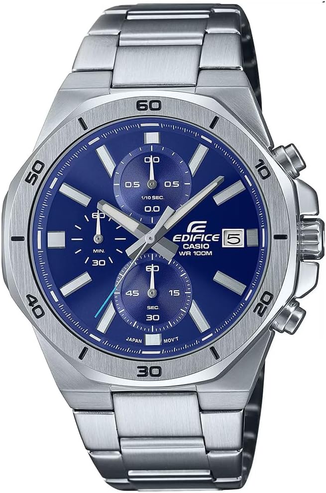 Edifice Men's Watch - EFV-640D-1AVUDF Black Dial