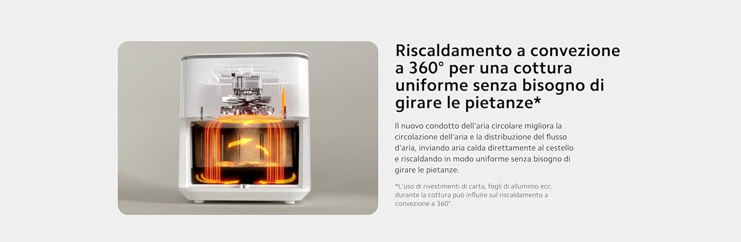 Xiaomi Smart Air Fryer 6.5L blk