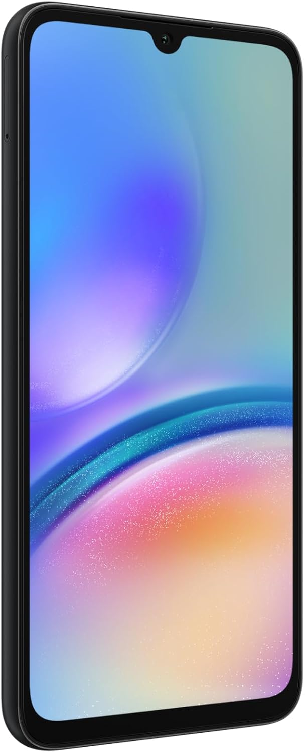 Samsung Galaxy A05s, Android Smartphone, Dual SIM Mobile Phone, LTE, 6GB RAM, 128GB Storage, Black (UAE Version)