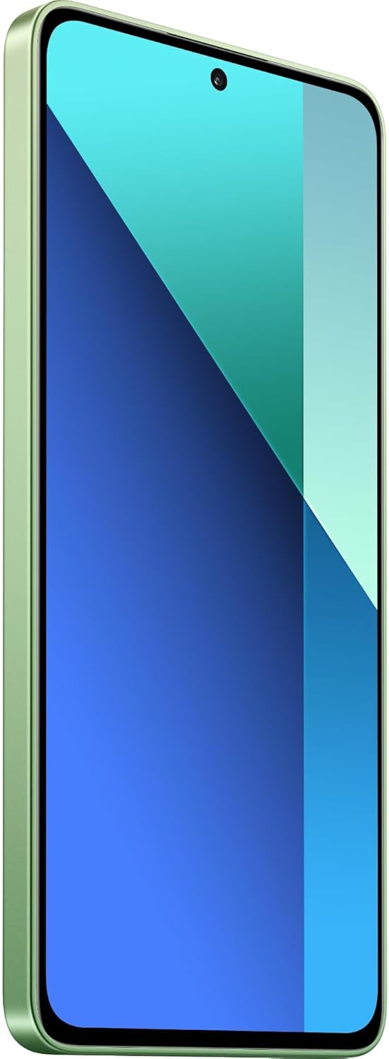 Xiaomi Redmi Note 13 (Mint Green 8GB RAM, 256 Storage) - Super-clear 108MP triple camera |120Hz FHD+AMOLED display | Immersive viewing with ultra-thin bezels | Secure in-screen fingerprint sensor