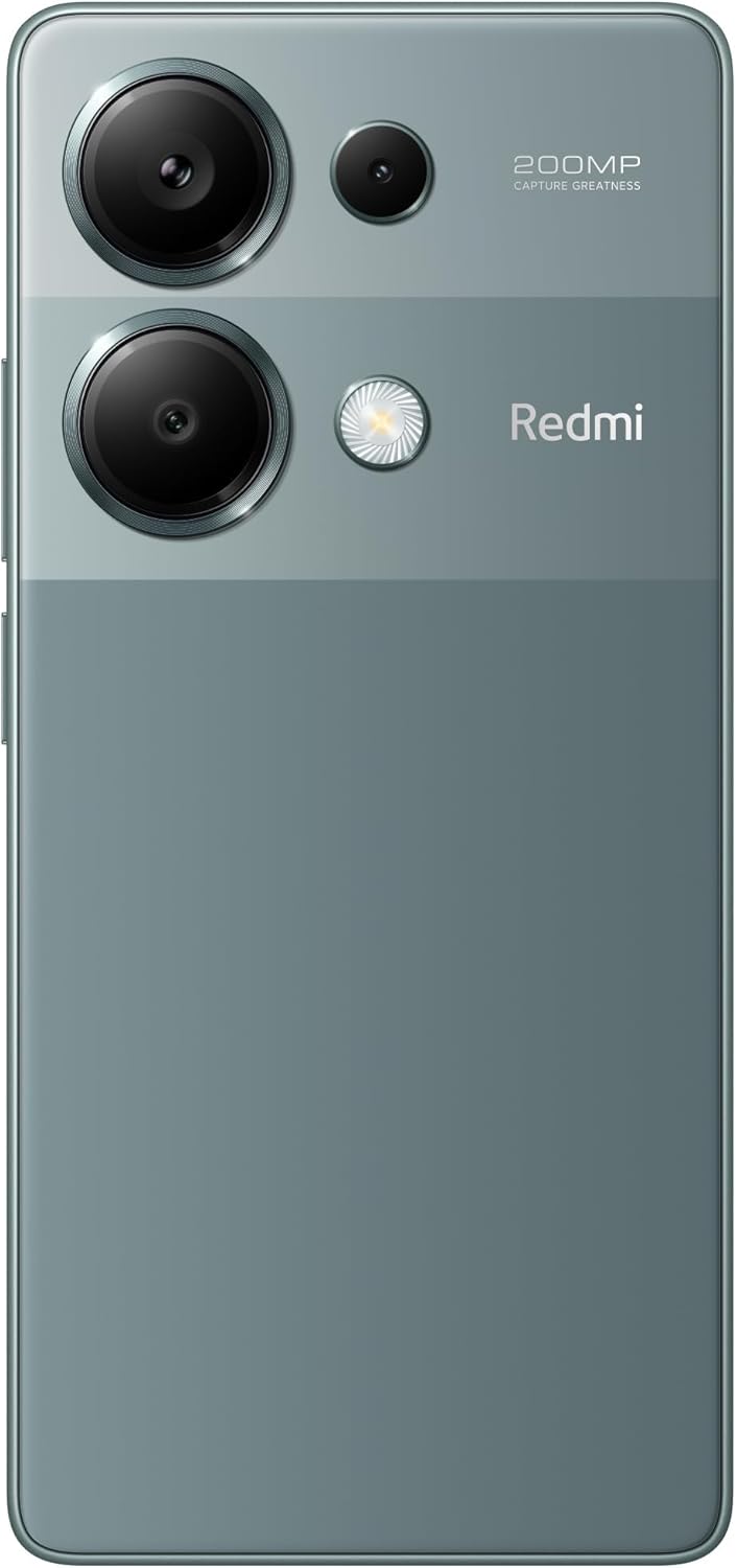 Xiaomi Redmi Note 13 Pro (Forest Green 8GB RAM, 256 Storage) - Ultra-clear 200MP camera with OIS |120Hz FHD+AMOLED display | Immersive viewing with ultra-thin bezels | 67W turbo charging
