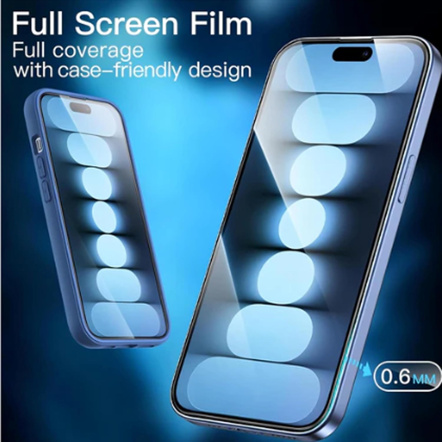 PROTECT   iPhone 16 ESD Screen Protector, Anti Dust, 9D, Tempered Glass, Clear, CIP16