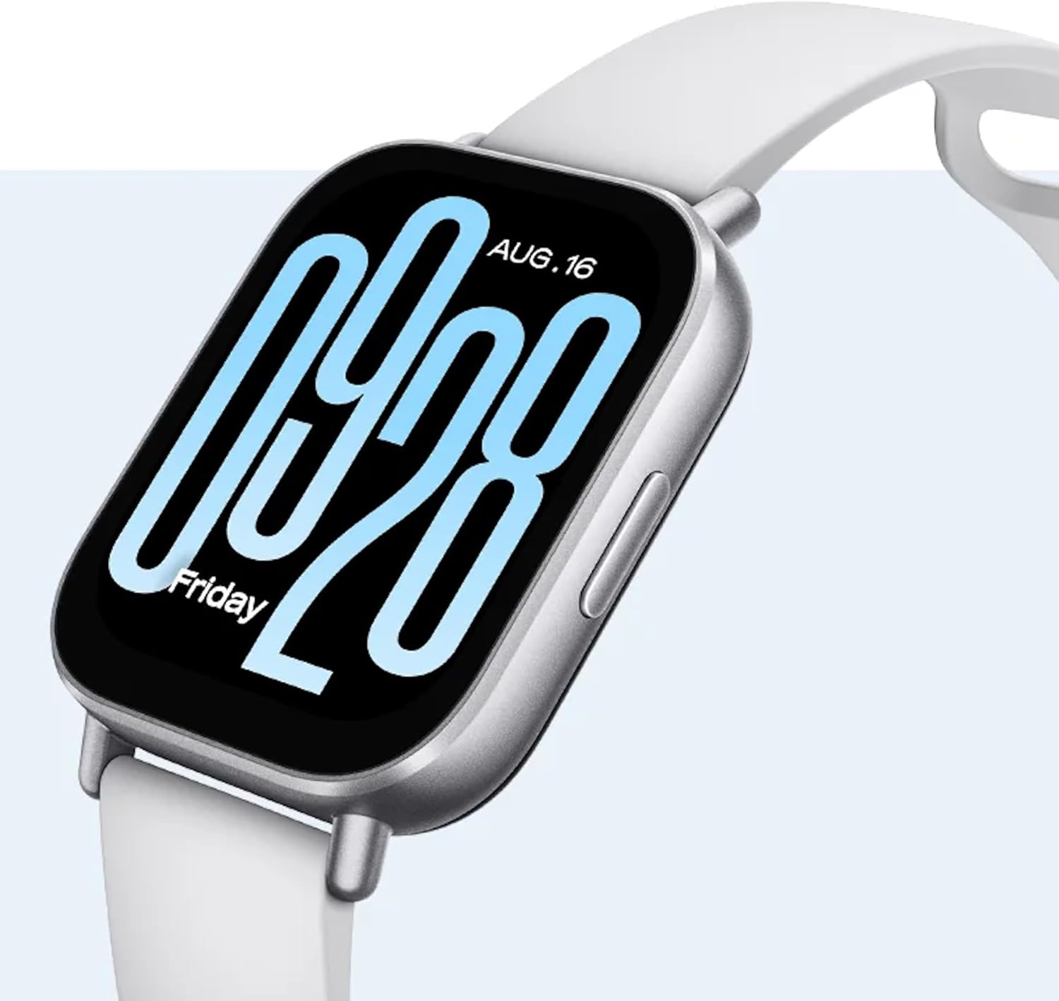 Xiaomi Redmi Watch 5 Active Matte Silver|Smartwatch| 2.0" LCD display, Long battery life, Bluetooth calling, Noise reduction, Health tracking, 5ATM waterproof, 18 days battery life