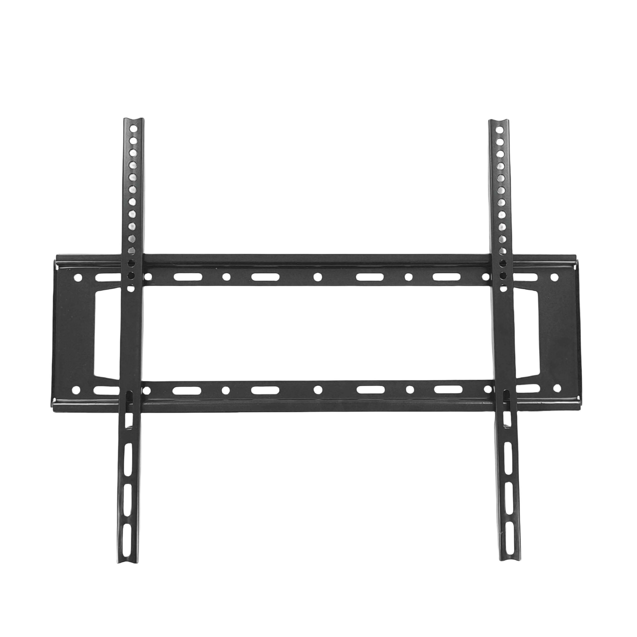 AZTECH Fixed Heavy-duty TV Wall Mount Bracket for 32–85 Inch LED, LCD, OLED Screens Max VESA 600x400 75kg Load Capacity Low Profile Slim Design Durable Steel Frame (Black)