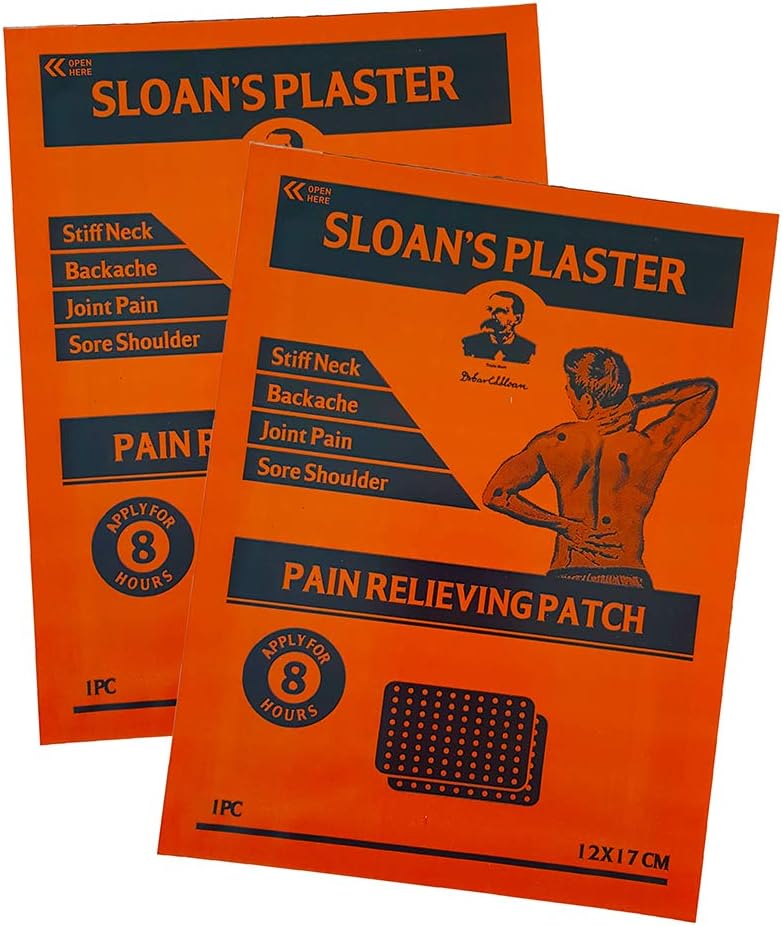 Sloan's Plasters Pain Relieving Patch (Pack of 2)