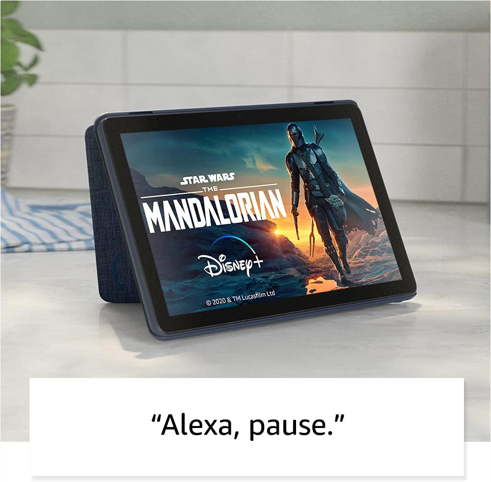 Amazon Fire HD 10 tablet, 10.1", 1080p Full HD, 64 GB, Denim black