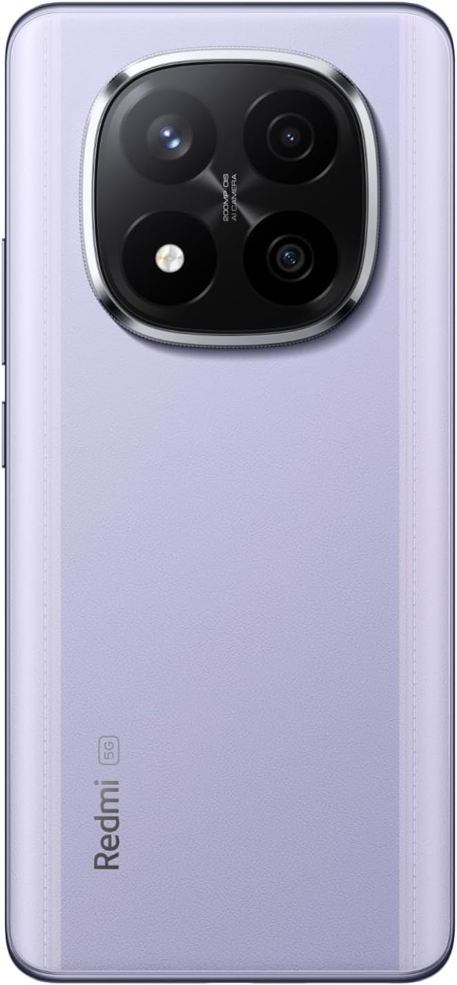Xiaomi Redmi Note 14 Pro+ 5G Mobile (Lavender Purple 12GB RAM, 512GB Storage) | 200MP pro-grade AI camera system |Curved 6.67" 120Hz AMOLED display | 5110 mAh (typ) battery
