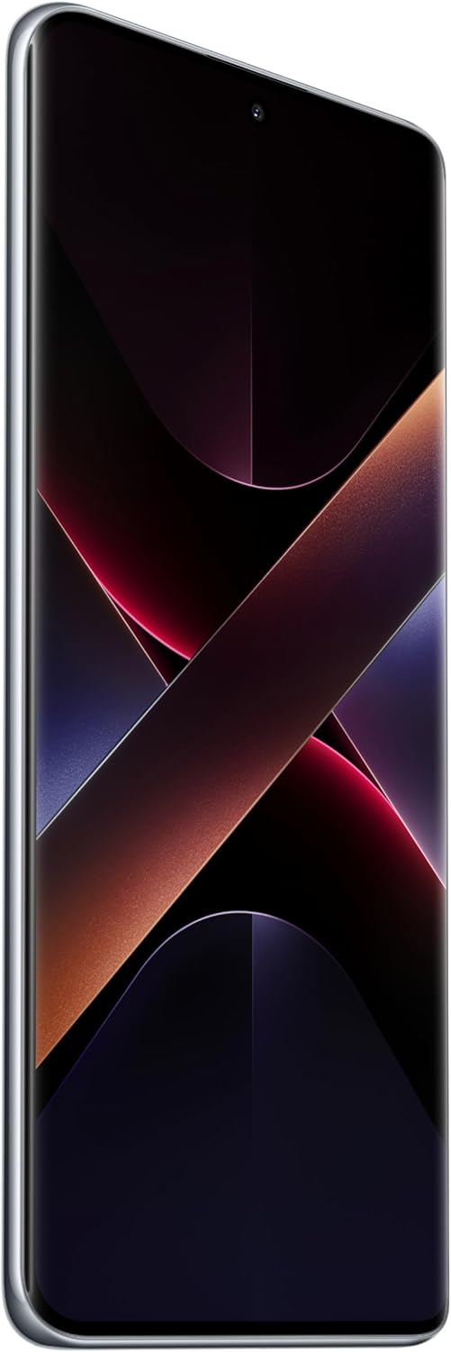 POCO X7 Silver 12GB RAM 512GB 5G Mobile | Mediatek Dimensity 7300-Ultra | 1.5K 120Hz AMOLED curved display | 50MP main camera with OIS | IP68 & 5110mAh battery